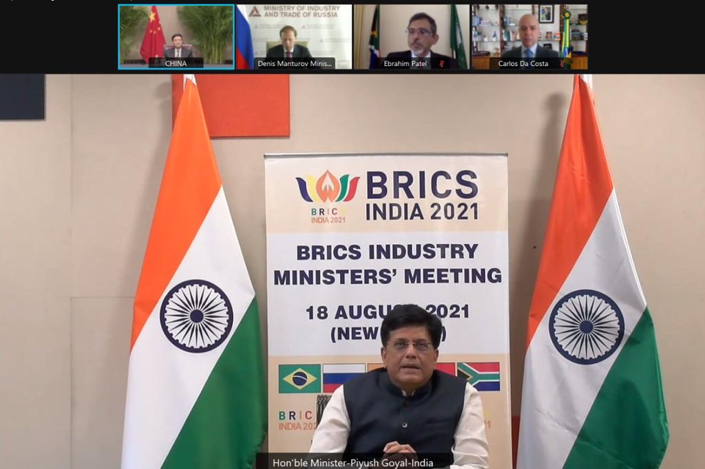 In the 5th Meeting of BRICS Industry Ministers
