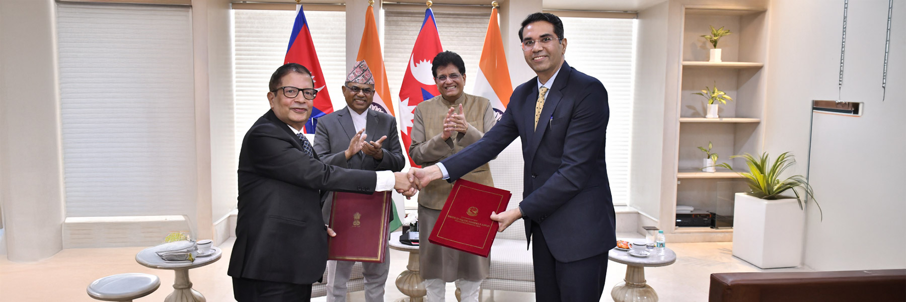 India Nepal Bilateral Meeting